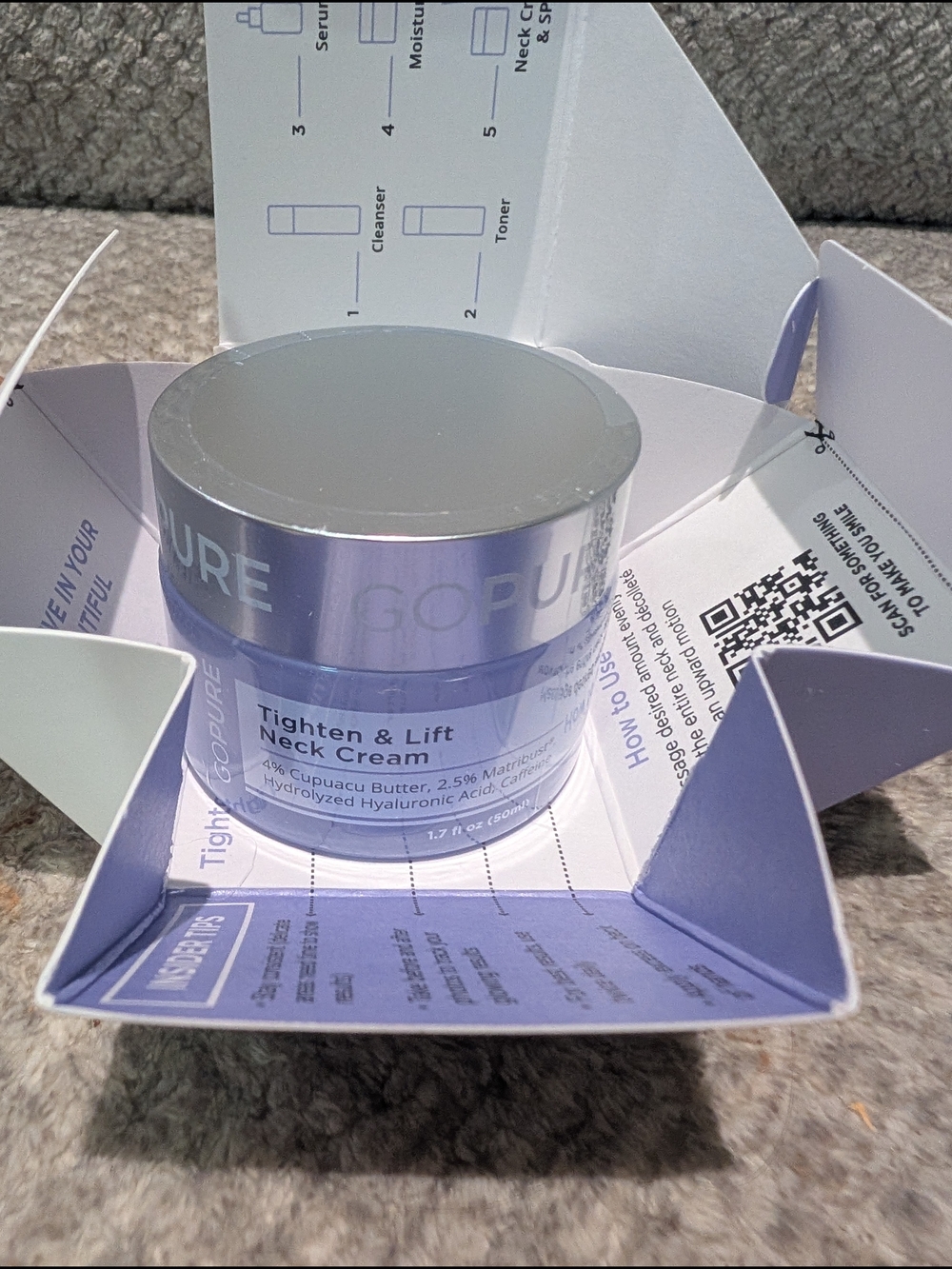 GoPure Tighten & Lift Neck Cream - Picture 2 of 4